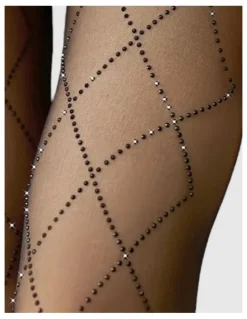 High Heel Jungle Richie Diamond Crystal Tights