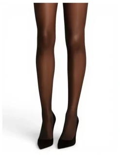 High Heel Jungle Satellite Crystal Back Seam Tights