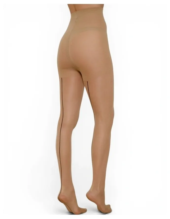 High Heel Jungle Selena Back Seam Tights