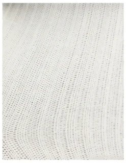 High Heel Jungle Sheer Frilly Cotton Socks in White
