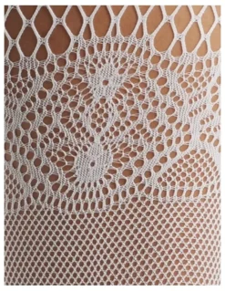 High Heel Jungle Suspend Reality Mesh Tights