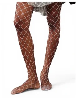 High Heel Jungle Sweet Heart Fishnet Tights