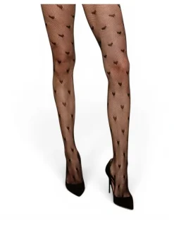 High Heel Jungle Sweetheart Fishnet Tights