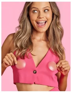 Hollywood Fashion Secrets Silicone Nipple Covers in Natural