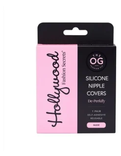 Hollywood Fashion Secrets Silicone Nipple Covers in Natural
