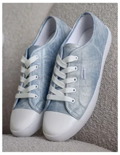 Holster Cleo Shoes in Light Denim Shimmer