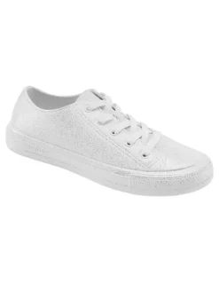 Holster Connie Shoes in White Gliter