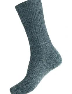 Humphrey Law 90% Fine Merino Wool Winter Health Over The Calf Socks in Blue