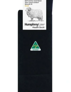 Humphrey Law Merino Wool Blend Sock in Black