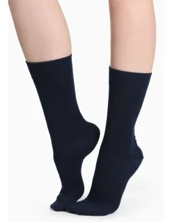 Humphrey Law Merino Wool Blend Health Sock in Black