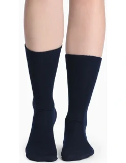 Humphrey Law Merino Wool Blend Health Sock in Black