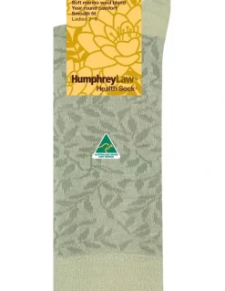 Humphrey Law Merino Wool Blend Health Over The Calf Socks Bone/Antelope