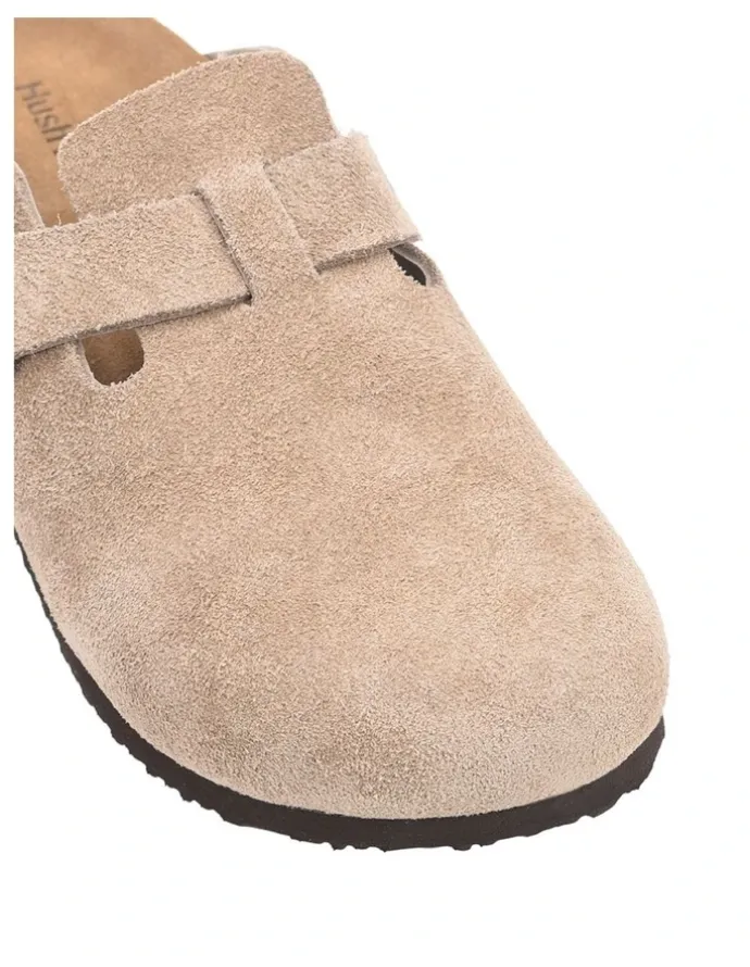 Hush Puppies BLAKELY W TAUPE SUEDE