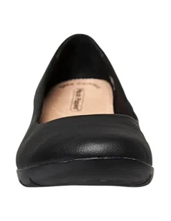 Hush Puppies Dylan Leather Pumps in Black