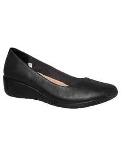 Hush Puppies Dylan Leather Pumps in Black