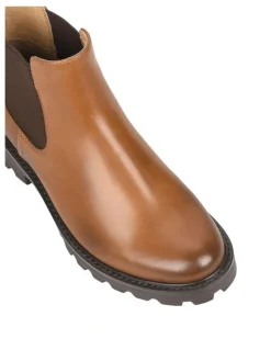 Hush Puppies Elsa Boots in Cognac