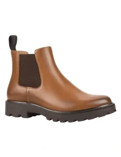 Hush Puppies Elsa Boots in Cognac