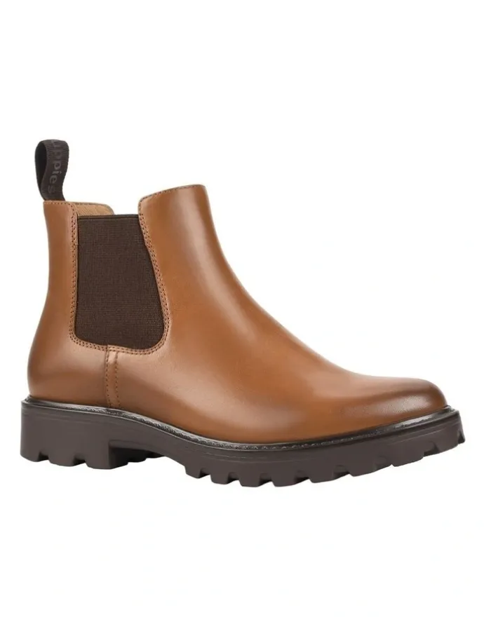 Hush Puppies Elsa Boots in Cognac