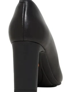 Hush Puppies Isabella Heeled Shoe in Black