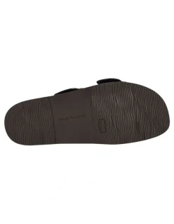 Hush Puppies Jonah Sandal in Black