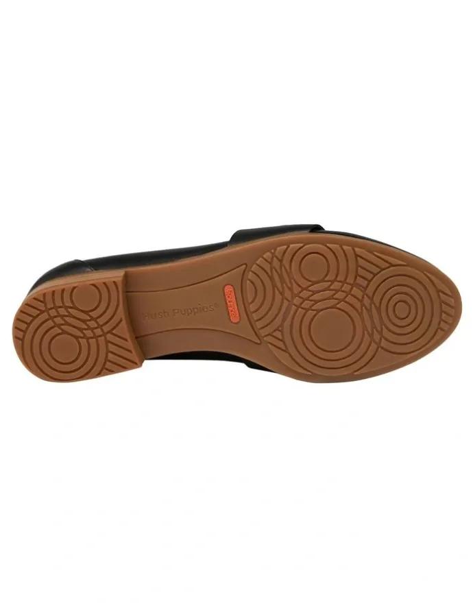 Hush Puppies Lexy Flat Loafer in Black