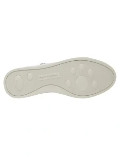 Hush Puppies Mimosa Perf Sneaker in White/Copper
