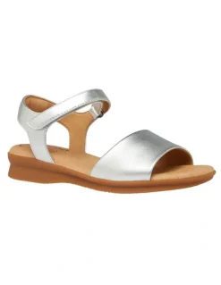 Hush Puppies Nigella PL Sandal in Silver Metallic