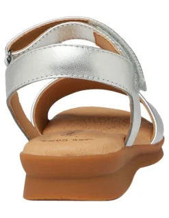 Hush Puppies Nigella PL Sandal in Silver Metallic