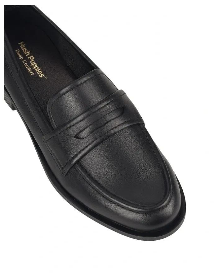 Hush Puppies Norma Loafer in Black