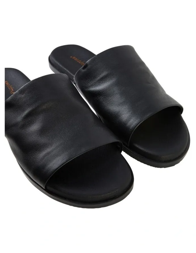 Hush Puppies Paradise Sandal in Black