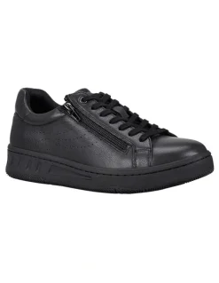 Hush Puppies Spin Sneaker in Black