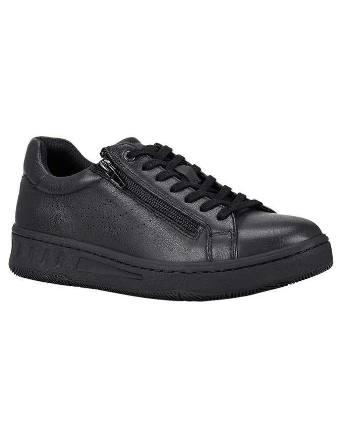 Hush Puppies Spin Sneaker in Black