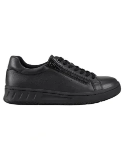 Hush Puppies Spin Sneaker in Black