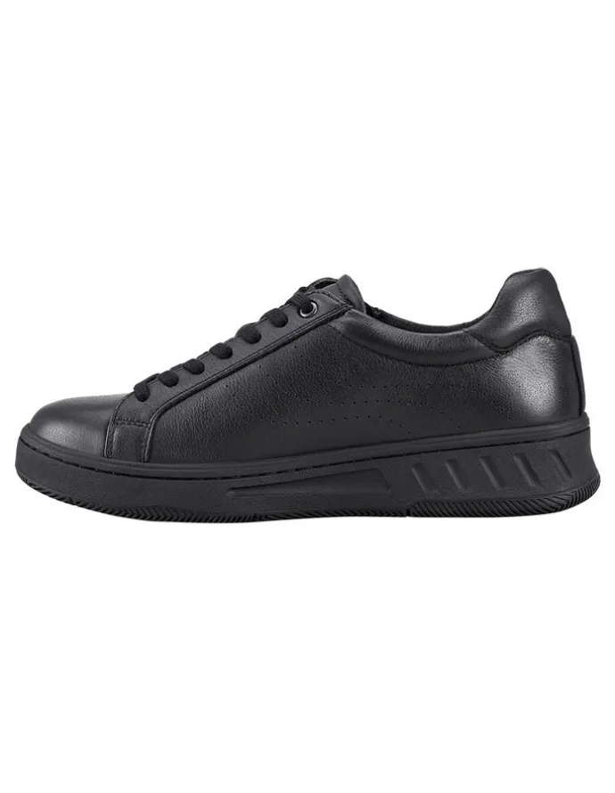 Hush Puppies Spin Sneaker in Black