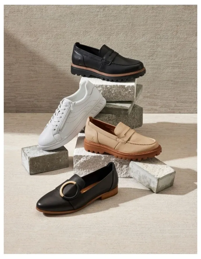 Hush Puppies Spin Sneaker in White