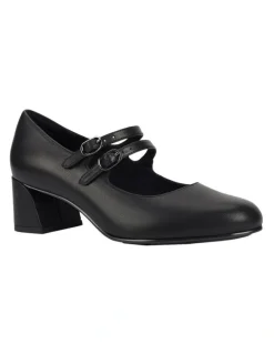 Hush Puppies Virgo Shoes in Black