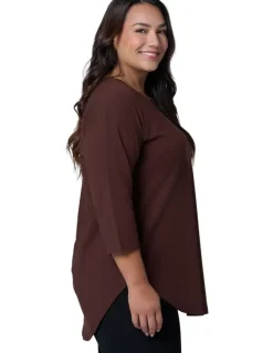 Indigo Tonic Luna 3/4 Sleeve Tee