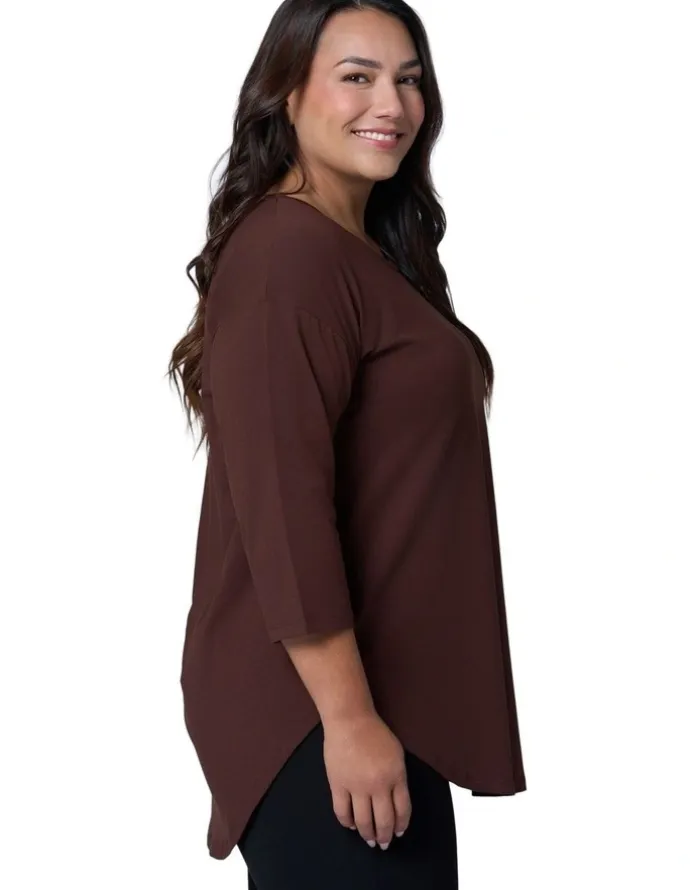 Indigo Tonic Luna 3/4 Sleeve Tee