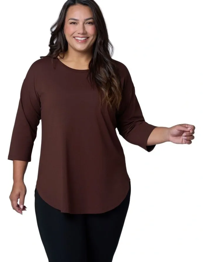 Indigo Tonic Luna 3/4 Sleeve Tee