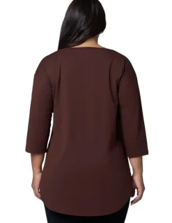 Indigo Tonic Luna 3/4 Sleeve Tee