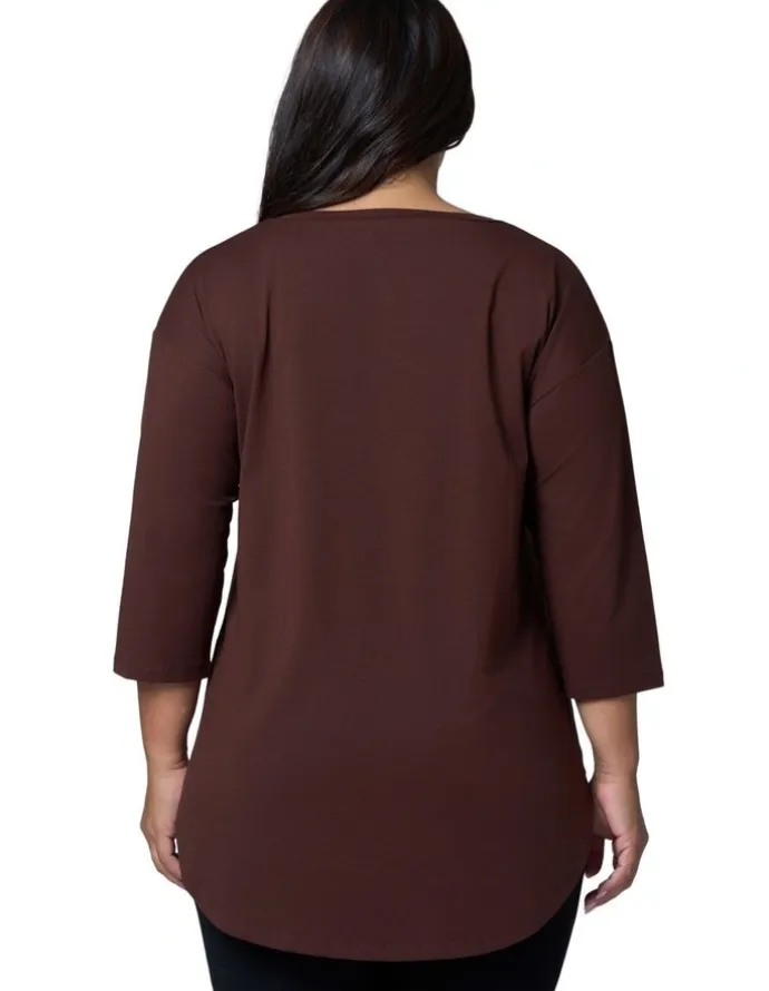 Indigo Tonic Luna 3/4 Sleeve Tee