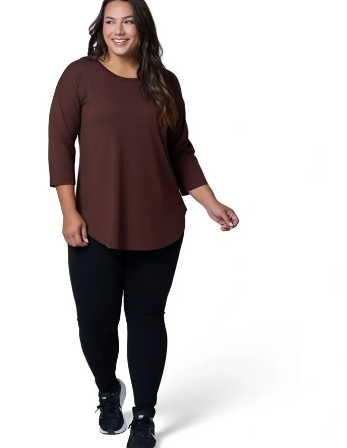 Indigo Tonic Luna 3/4 Sleeve Tee