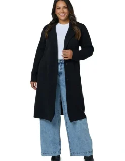 Indigo Tonic Tamara Coatigan in Black