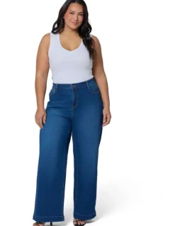 Indigo Tonic Sully Wide Leg Jean