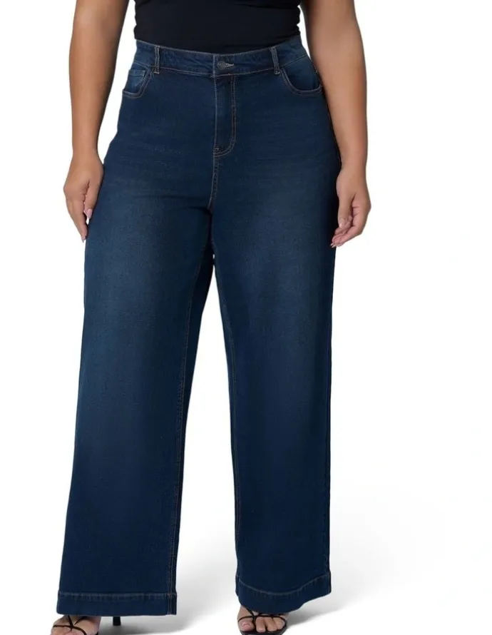 Indigo Tonic Sully Wide Leg Jean