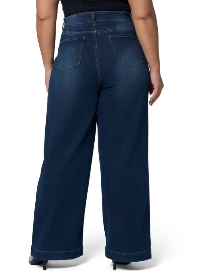 Indigo Tonic Sully Wide Leg Jean