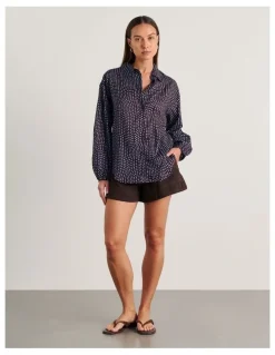 JAG Ania Spot Long Sleeve Shirt