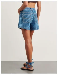 JAG Carrie Short in Blue/White