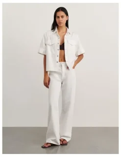 JAG Carrie Slouch Jean in White