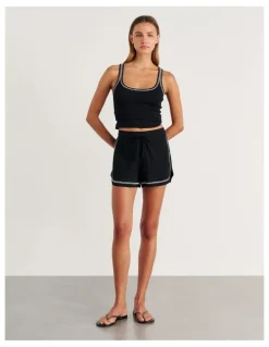 JAG Celina Blanket Stitch Short